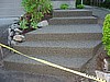 Exposed Aggregate Steps